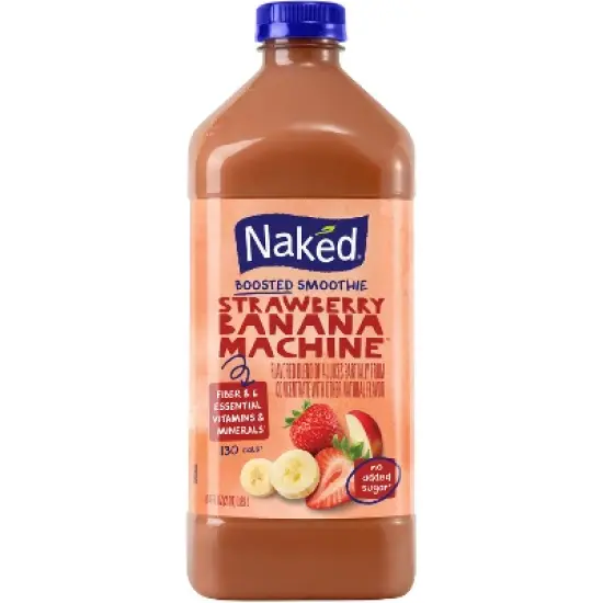 Naked Juice Smoothie Strawberry Banana - 64 fl oz image {5}