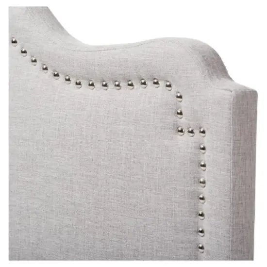Nadeen Modern And Contemporary Fabric Headboard - Baxton Studio image {2}