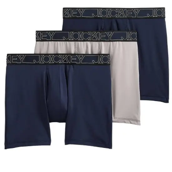 Jockey Men's Active Microfiber 5" Boxer Brief - 3 Pack image {6}