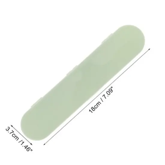 Unique Bargains No Word Plastic Box Pimple Extractor Tool Kit Green 1 Set image {1}