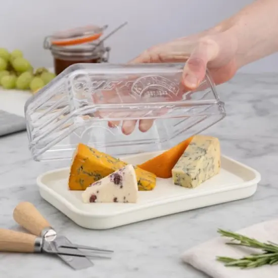 Kilner Fresh Cheese Storage Box with Ceramic Base image {3}