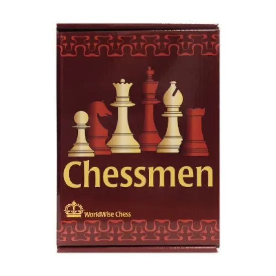 3.75" Rosewood Classic Staunton Chessmen Board Game image {1}