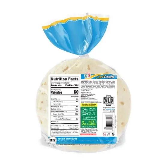 La Banderita Carb Counter Street Taco Tortillas - 10.8oz image {1}