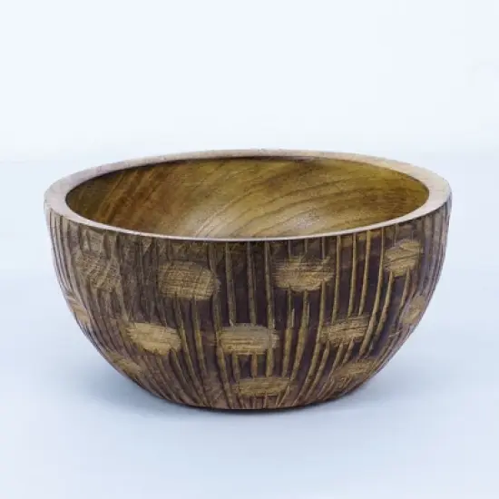 Mela Artisans Zoji Valley Bowl Small in Medium Burnt image {4}