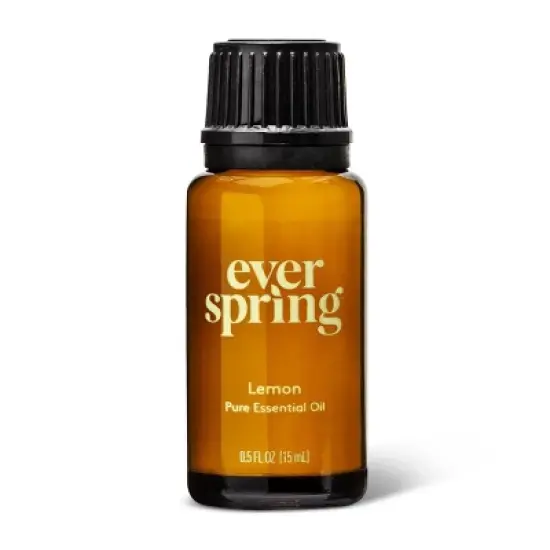 Lemon Pure Essential Oil - 0.5 fl oz - Everspring&trade; image {1}