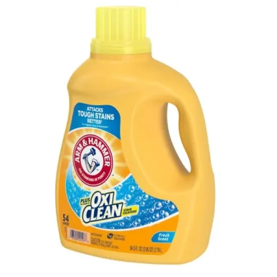 Arm & Hammer Plus OxiClean Fresh Scent Liquid Laundry Detergent image {3}