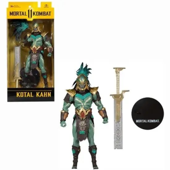 Mcfarlane Toys Mortal Kombat 7 Inch Action Figure | Kotal Kahn (Cutter of Men Skin) image {2}