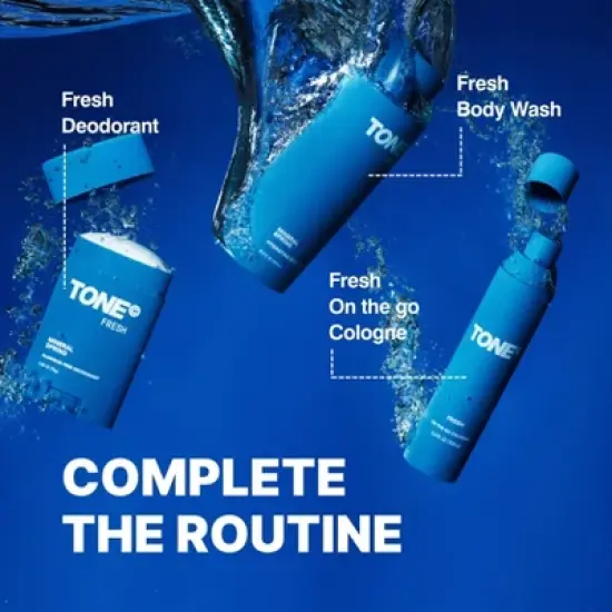 TONE by AMP Aluminum-Free Deodorant - Fresh - 75g image {5}