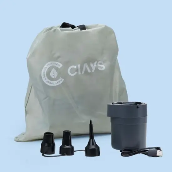Ciays Twin Air Mattress with Built-in Pump, Blow Up Mattress w/ Carrying Bag image {2}