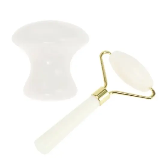 Unique Bargains Portable Single-Head Facial Roller 2 Pcs image {7}