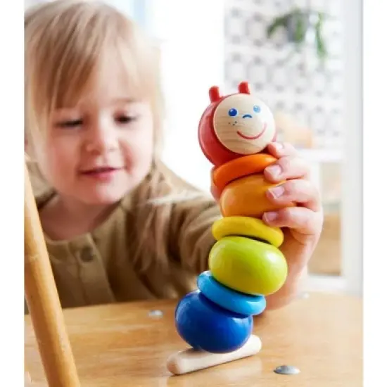 HABA Threading Game Caterpillar (Made in Germany) image {5}
