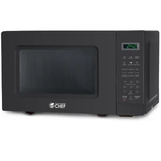 COMMERCIAL CHEF Countertop Microwave Oven 0.7 Cu. Ft. 700W image {9}