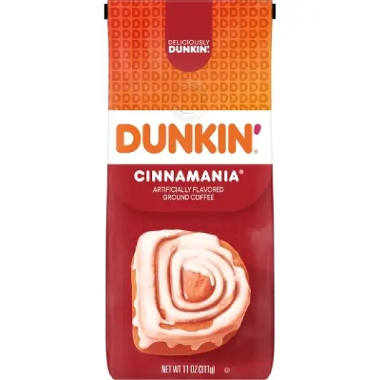 Dunkin&rsquo; Cinnamania Flavored Ground Coffee - 11oz image {7}