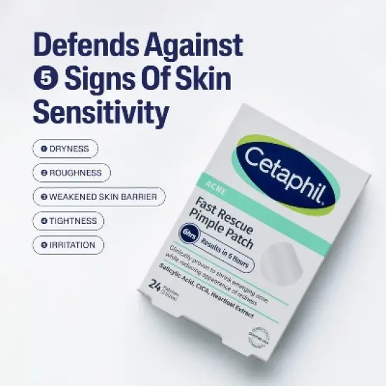 Cetaphil Acne Spot Pimple Patches with Salicylic Acid - 24ct​ image {6}