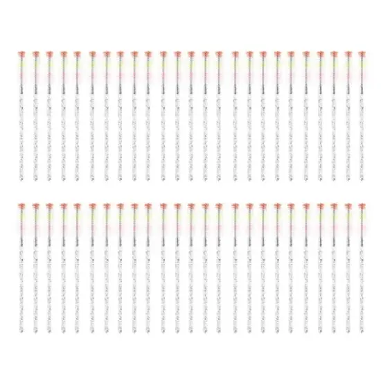 Unique Bargains Disposable Colorful Eyelash Brush 50 Pcs image {11}