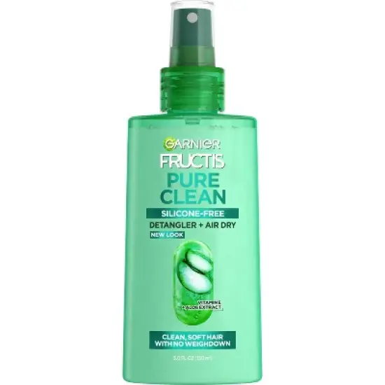 Garnier Fructis Pure Clean Detangler + Air Dry - 5.0 fl oz image {6}