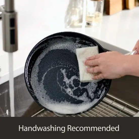 All-Clad 8 Quart Nonstick Stockpot with Lid, HA1 Hard Anodized Cookware, Black image {6}