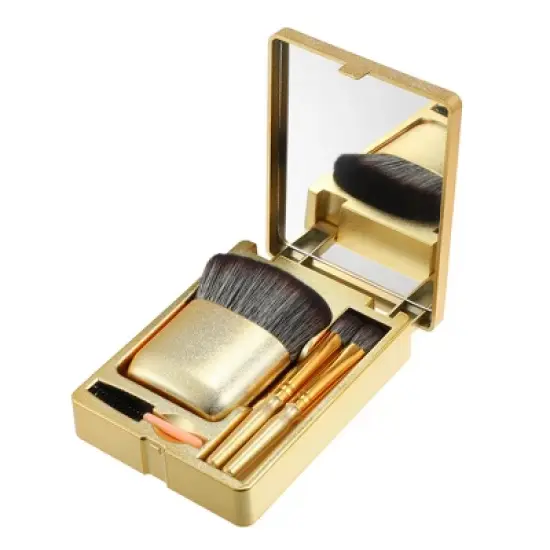 Unique Bargains Eye Makeup Brushes Travel Makeup Brush Set 4Pcs image {9}