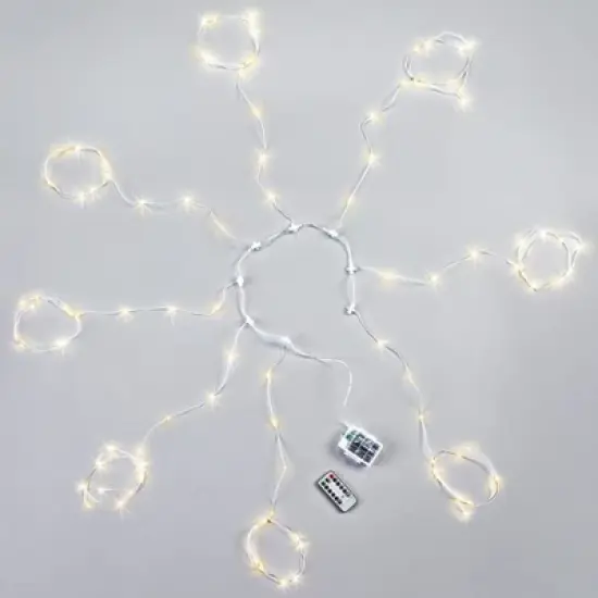 The Lakeside Collection 104 LED Umbrella Lights with Remote image {3}