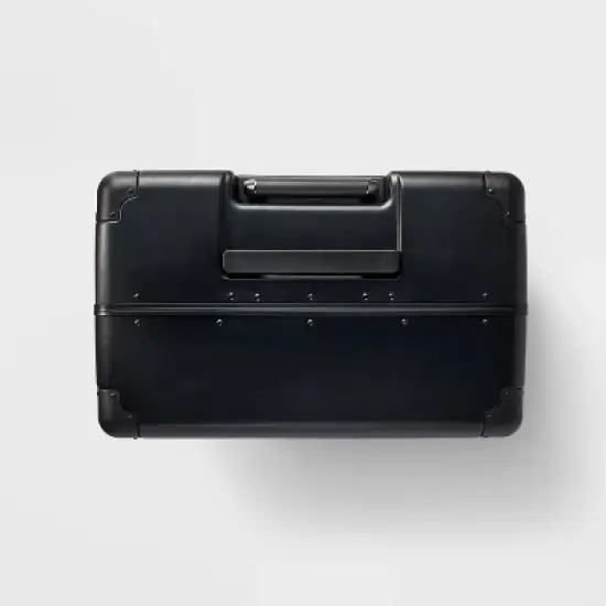 Signature Hardside Trunk Large Checked Spinner Suitcase - Open Story&trade; image {3}