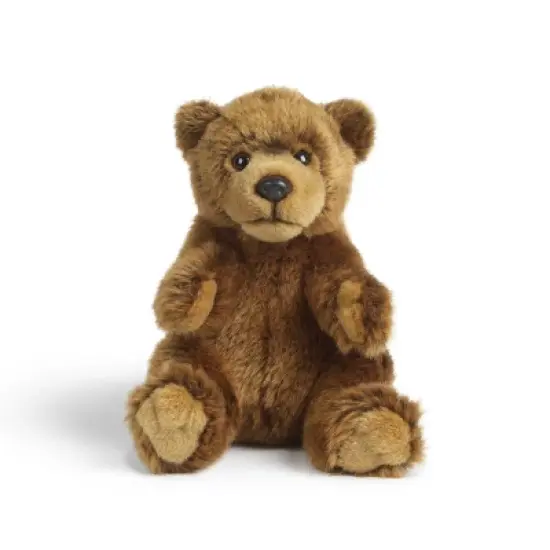 Living Nature Brown Bear Small Plush Toy image {1}