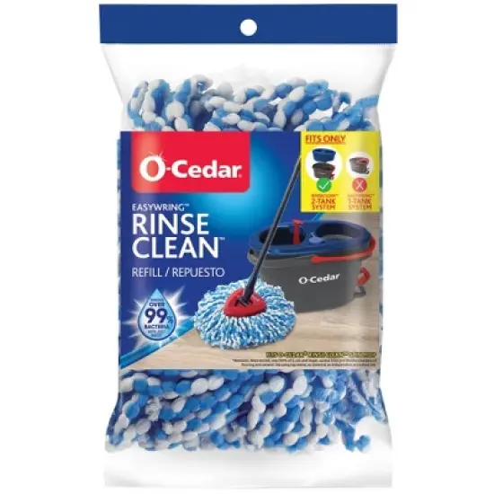 O-Cedar EasyWring RinseClean Mop Refill image {10}