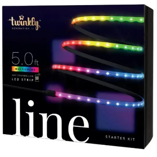 Twinkly Smart Light Strip-Line 100 RGB LED Gen II Starter Kit image {2}