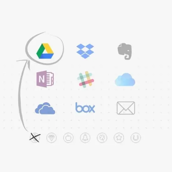 Core Smart Spiral Reusable Notebook Dot-Grid 36 Pages 6"x8.8" Executive Size Black - Rocketbook: Dotted Grid Journal, Bleed-Resistant image {5}