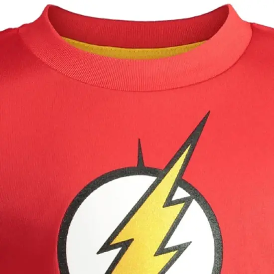 DC Comics Justice League Athletic Pullover T-Shirt and Mesh Shorts Outfit Set Toddler  image {5}