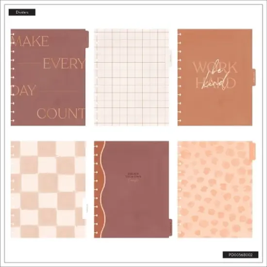 Happy Planner Timeless Teacher Big 2025-2026 12 Month Disc Bound Dated Planner image {6}