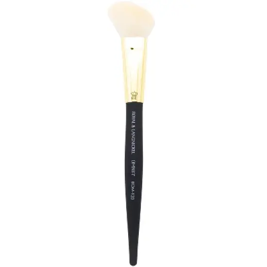 OMNIA Brush Professional 9pc Travel Gold Makeup Brush Set, Includes Zip Case image {7}
