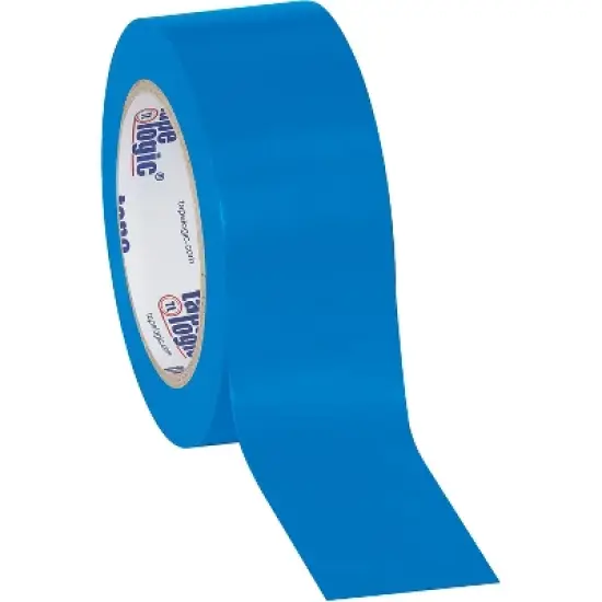Tape Logic Solid Vinyl Safety Tape 6.0 Mil 2" x 36 yds. Blue 24/Case T9236B image {1}