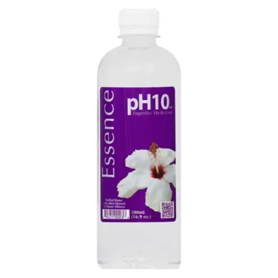 Essence Purified Water with Minerals & Organic Hibiscus - Case of 24/16.9 oz image {1}