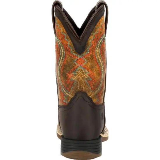 Lil' Durango Rebel Pro Little Kid's Burnt Orange Western Boot image {3}