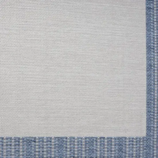 7'9" x 10'2" New York Patio Country Landry Indoor/Outdoor Rug Gray/Blue - Nicole Miller image {4}