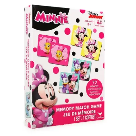Disney Minnie Mouse Memory Matching Game - 72 Memory Cards image {3}