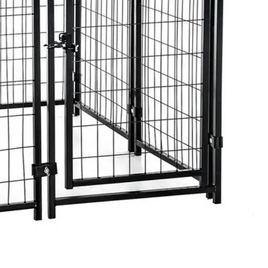 Lucky Dog 4' x 4' x 4.5' Covered Wire Dog Fence Kennel Pet Play Pen (3 Pack) image {1}