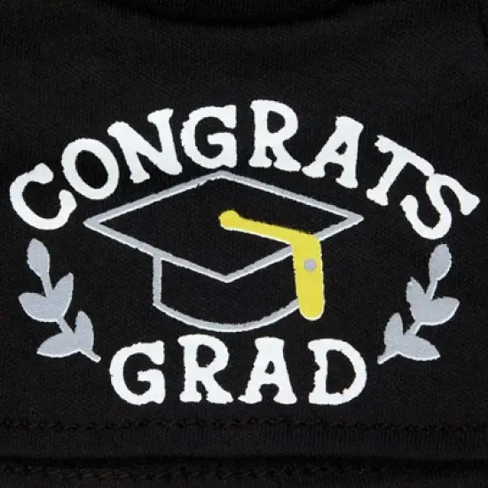 Blue Panda Class of 2022 Graduation Bear, Stuffed Plush Animal Teddy Bear Gift with Congrats Grad T-shirt, Brown, 10 in image {3}