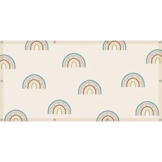 Teacher Created Resources&reg; Calming Covers Ceiling Light Filters, 2' x 4', Modern Rainbow, Pack of 4 image {1}