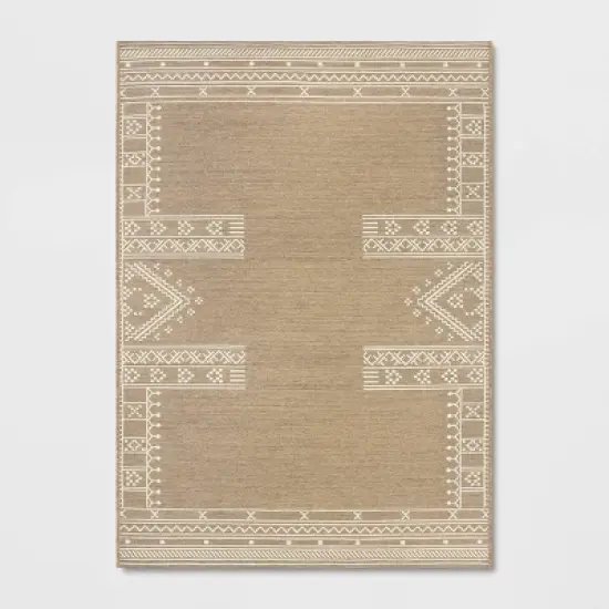 Border Detail Outdoor Rug - Threshold&trade; image {1}