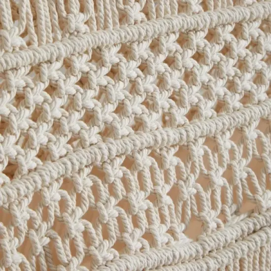 Macrame Playhome Tent Beige - Wonder & Wise image {7}