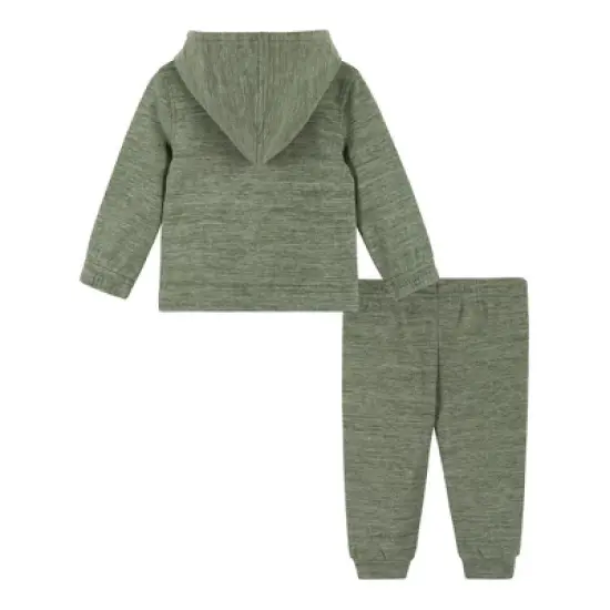 Andy & Evan  Infant  Boys Double Peached Colorblocked Sweat Set image {1}