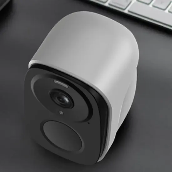 Tokk Cam F3 Wi-Fi 1080p Full HD Smart Waterproof Outdoor Security Camera, White image {5}