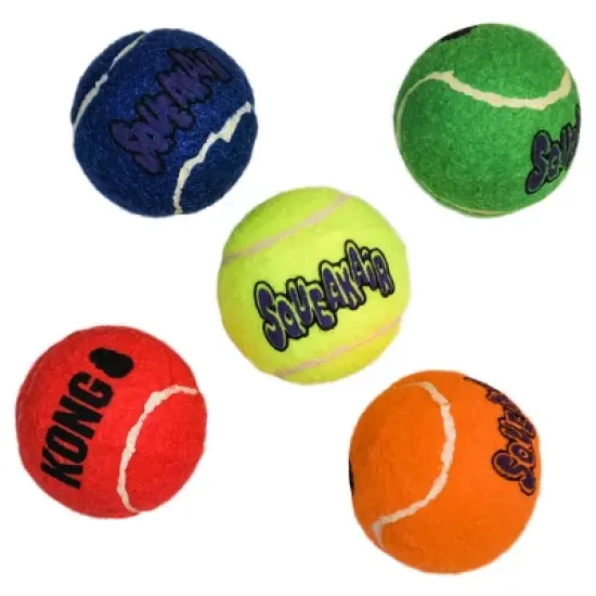 KONG SqueakAir Tennis Ball Dog Toy image {1}