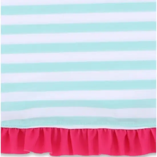 Trolls Kindi Kids JoJo Siwa Poppy Unicorn Girls One Piece Bathing Suit Bikini Top Rash Guard Skirt and Bottom 5 Swimsuit Set Toddler image {7}