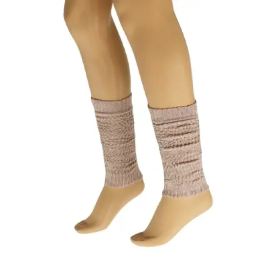Retro-Inspired Cotton Leg Warmers for Women Soft, Stretchy, 20&rdquo; Long Knit Warmers 1 Pair image {15}