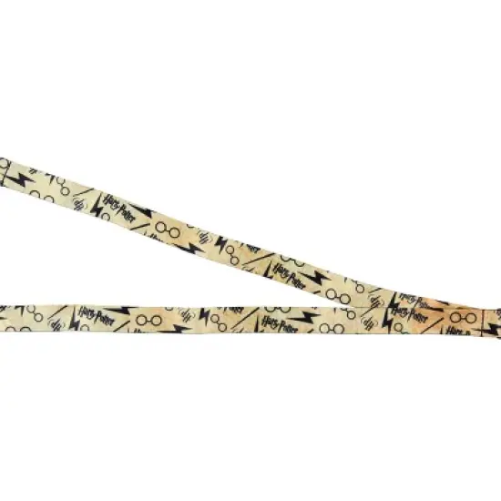 Harry Potter Solemnly Swear Keychain Lanyard ID Holder and Rubber Glasses Charm image {2}