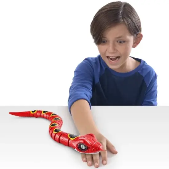 Robo Alive Robotic Red Snake Toy by ZURU image {3}