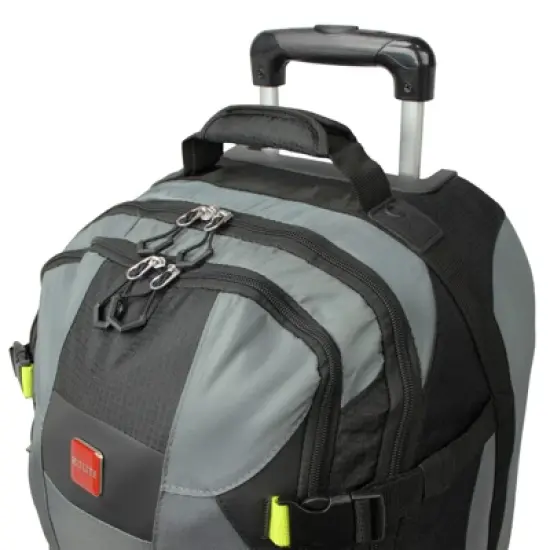 World Traveler Rolite Alpine Upright Style 21-Inch Carry-On Rolling Duffel Backpack image {6}