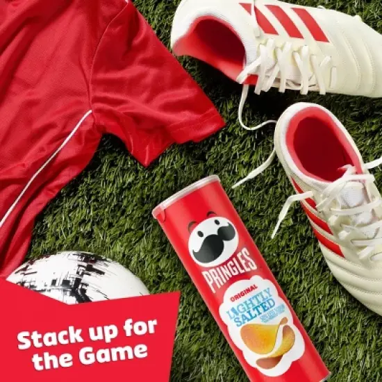 Pringles Lightly Salted Potato Crisps Chips - 5.2oz image {3}